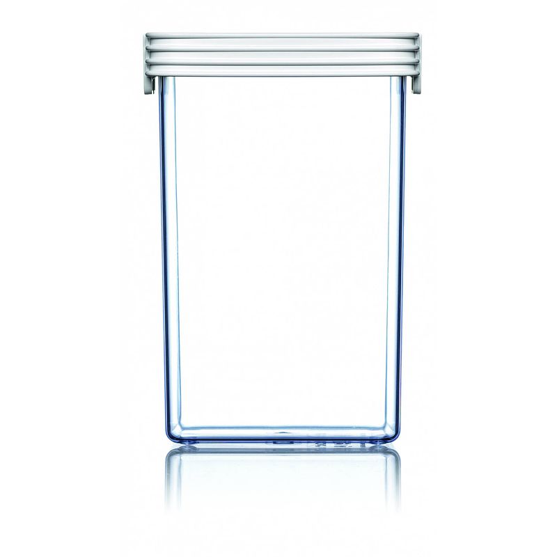 Foto van Clickclack vershoudbak basics 1,2 liter polycarbonaat wit