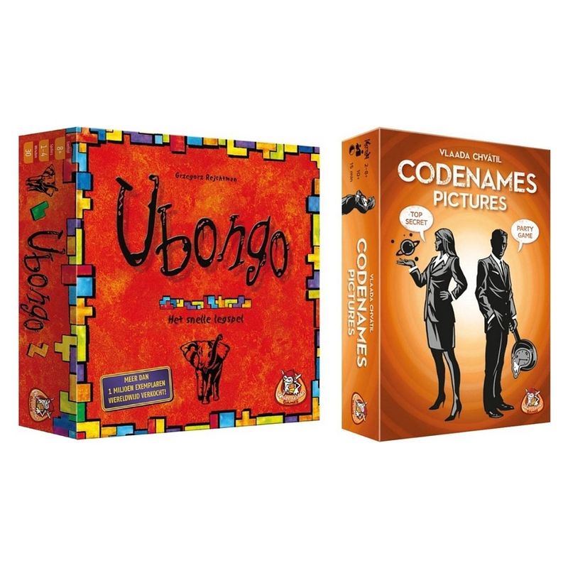 Foto van Spellenbundel - 2 stuks - ubongo & codenames pictures