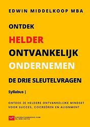 Foto van Ontdek helder ontvankelijk ondernemen - mba edwin middelkoop - paperback (9789464802436)