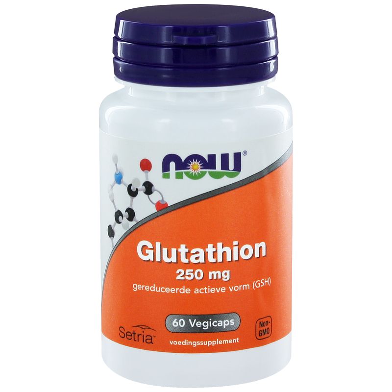 Foto van Now glutathion 250mg capsules