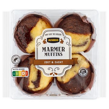 Foto van Jumbo marmer muffins 300g