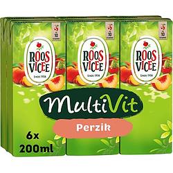 Foto van Roosvicee multivit perzik 200ml bij jumbo