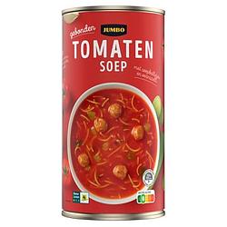 Foto van Jumbo tomatensoep met soepballetjes 1300ml