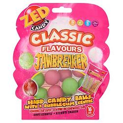 Foto van Zed candy classic flavours jawbreaker 16 stuks 132g bij jumbo