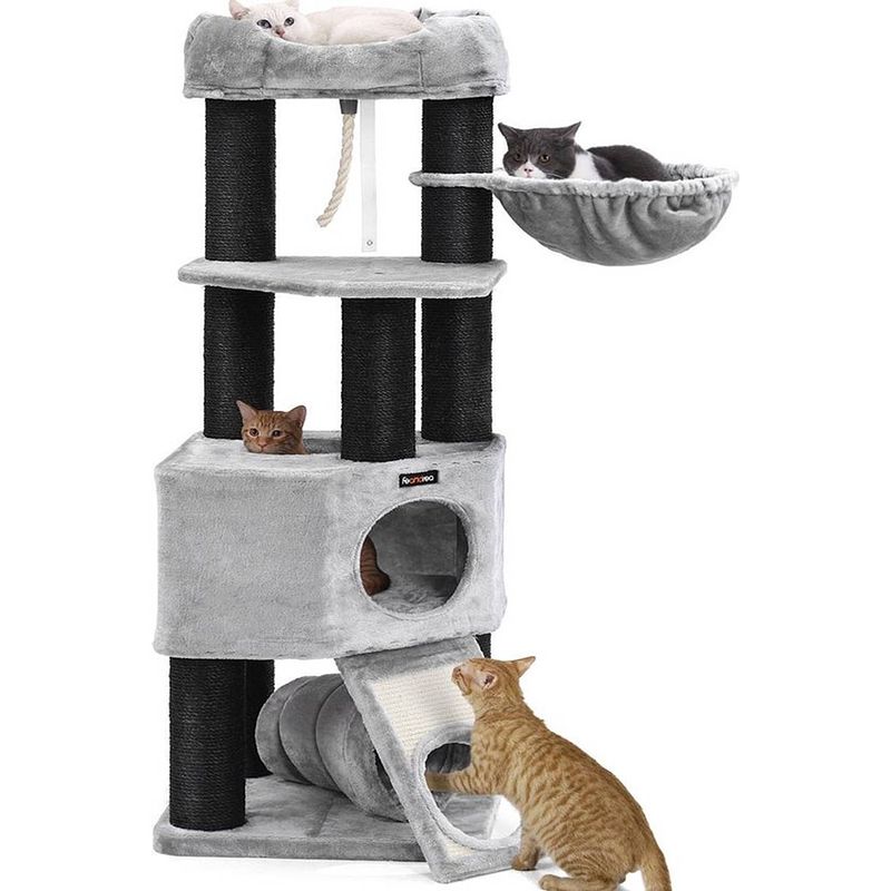 Foto van Kattenboom xl - luxe kattenhuis - krabpaal - katten