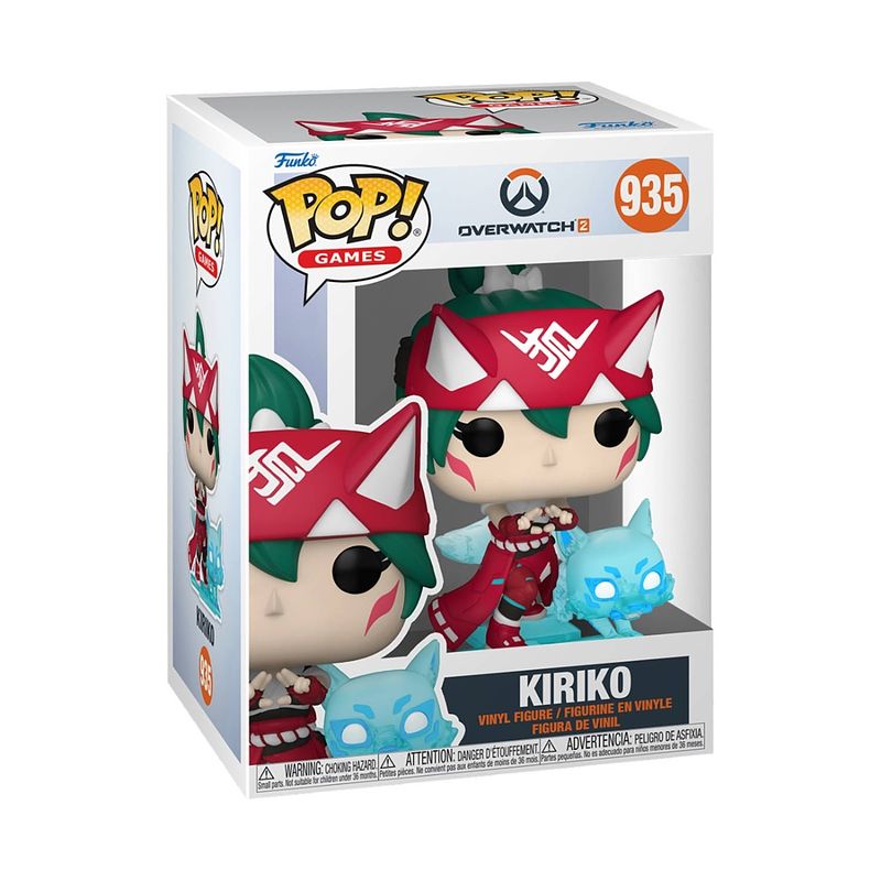 Foto van Pop games: overwatch 2 - kiriko - funko pop #935