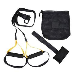 Foto van Professionele suspension trainer - sling strap trainer voor crossfit en fitness - inclusief opbergtas