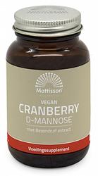 Foto van Mattisson healthstyle cranberry d-mannose tabletten