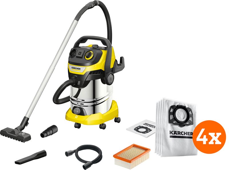 Foto van Karcher wd 6 p s v-30/6/22/t + stofzuigerzakken (4x)