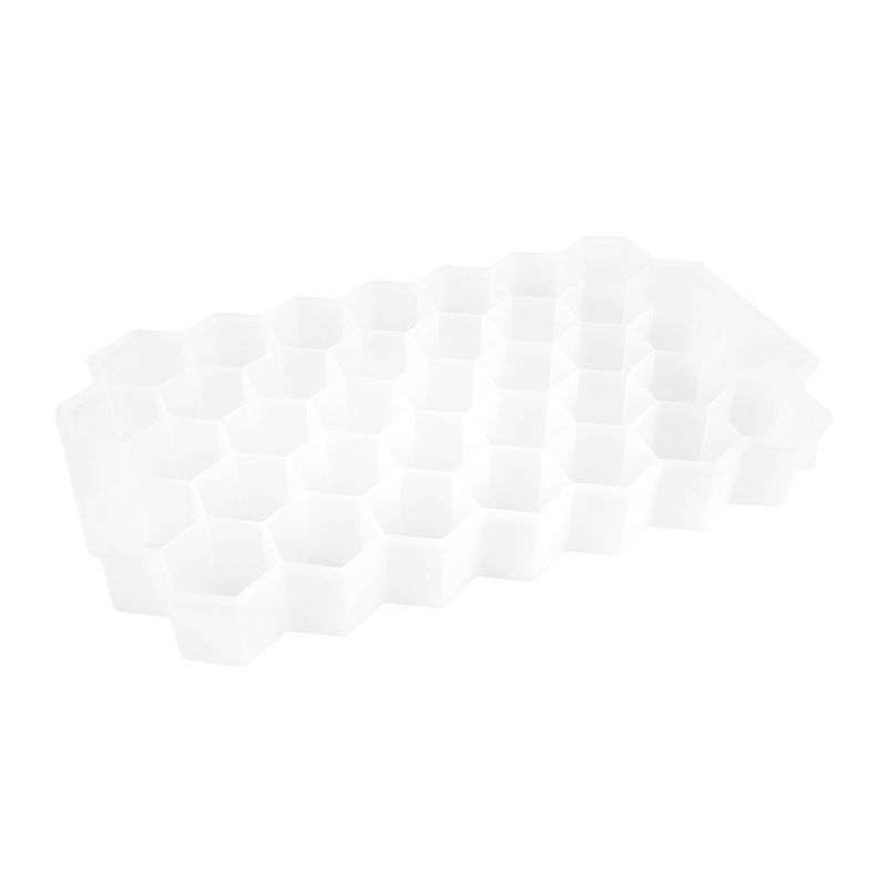 Foto van Krumble ijsblokjesvorm - hexagon - wit