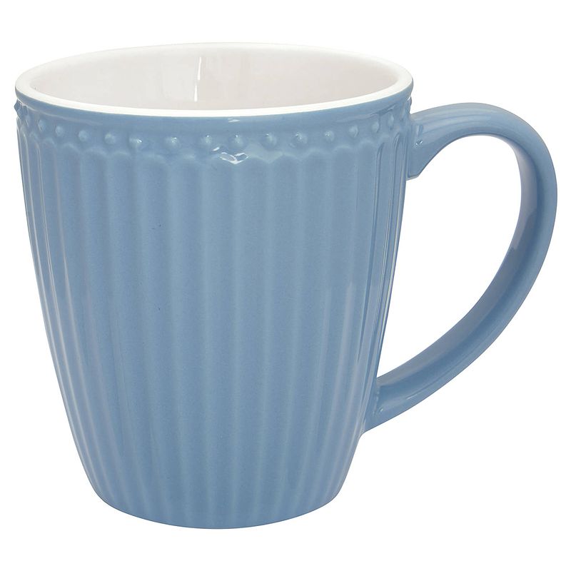 Foto van Greengate koffiemok alice nordic sky blauw 300 ml - h 10 cm - ø 9.5 cm