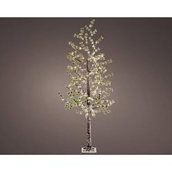 Foto van Lumineo - led boom d50h180 cm groen/warm wit kerstverlichting