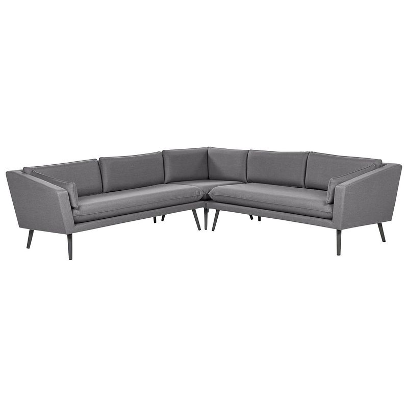 Foto van Beliani loretello - tuinsofa-grijs-polyester