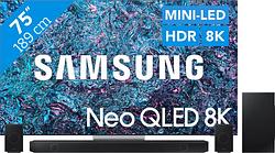 Foto van Samsung neo qled 8k 75qn900d (2024) + soundbar