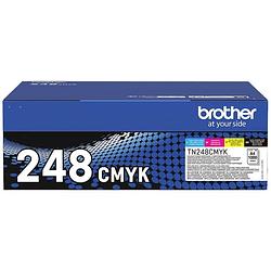 Foto van Brother toner multipack tn-248val tn248val origineel zwart, cyaan, magenta, geel 1000 bladzijden