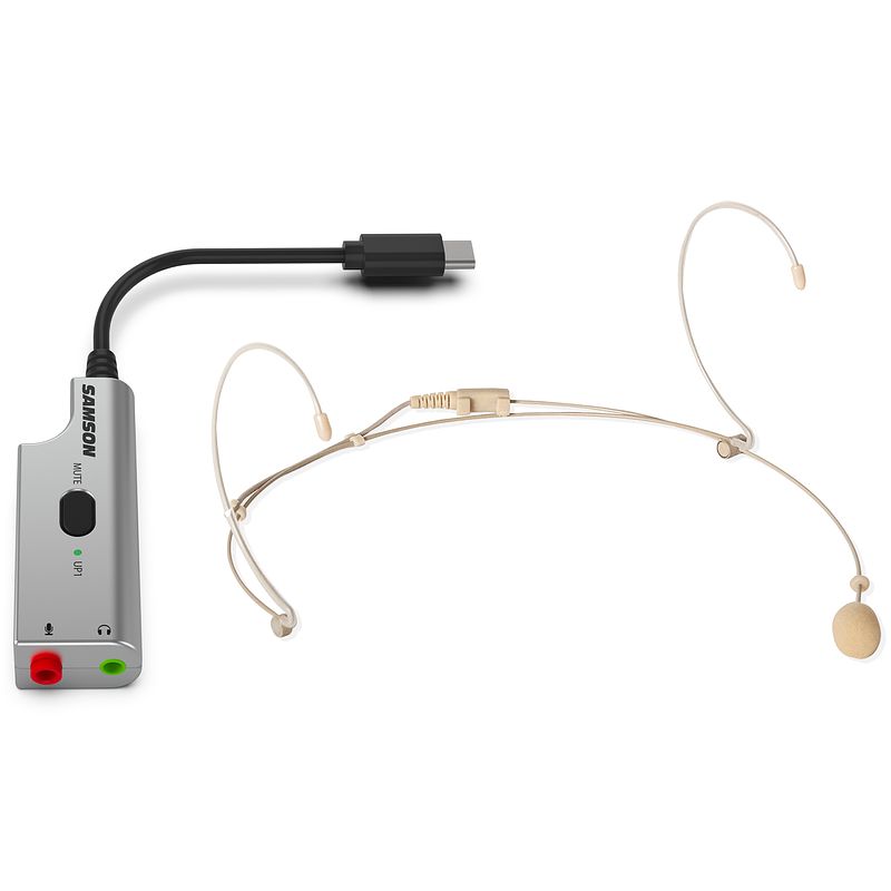 Foto van Samson deu1 broadcast headset microfoon bundel