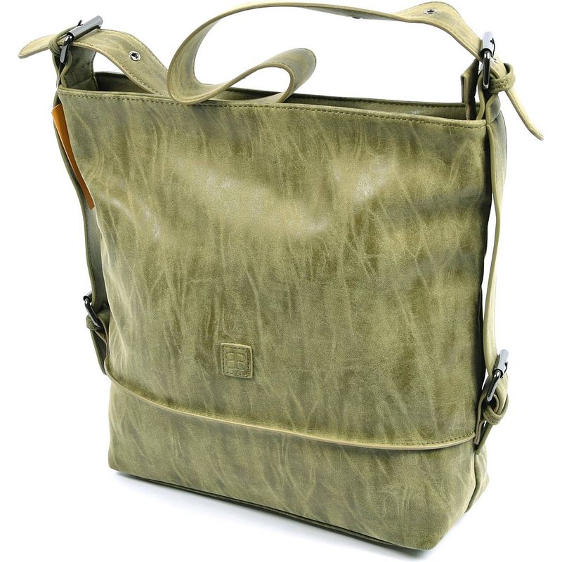 Foto van Schoudertas - crossbodytas - tassen - tassen dames - tassen kopen - tassen hengsel - tassen olijf - groen - dames tas -