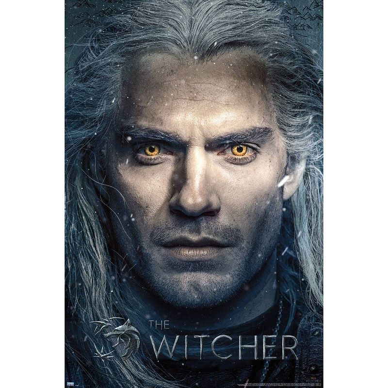 Foto van Gbeye the witcher close up poster 61x91,5cm