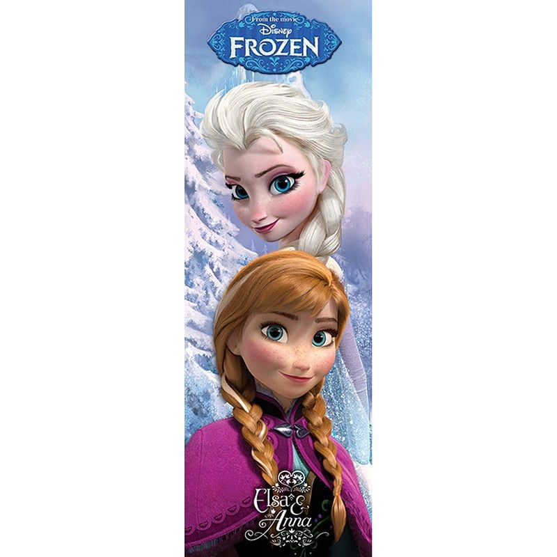 Foto van Pyramid frozen anna and elsa poster 53x158cm