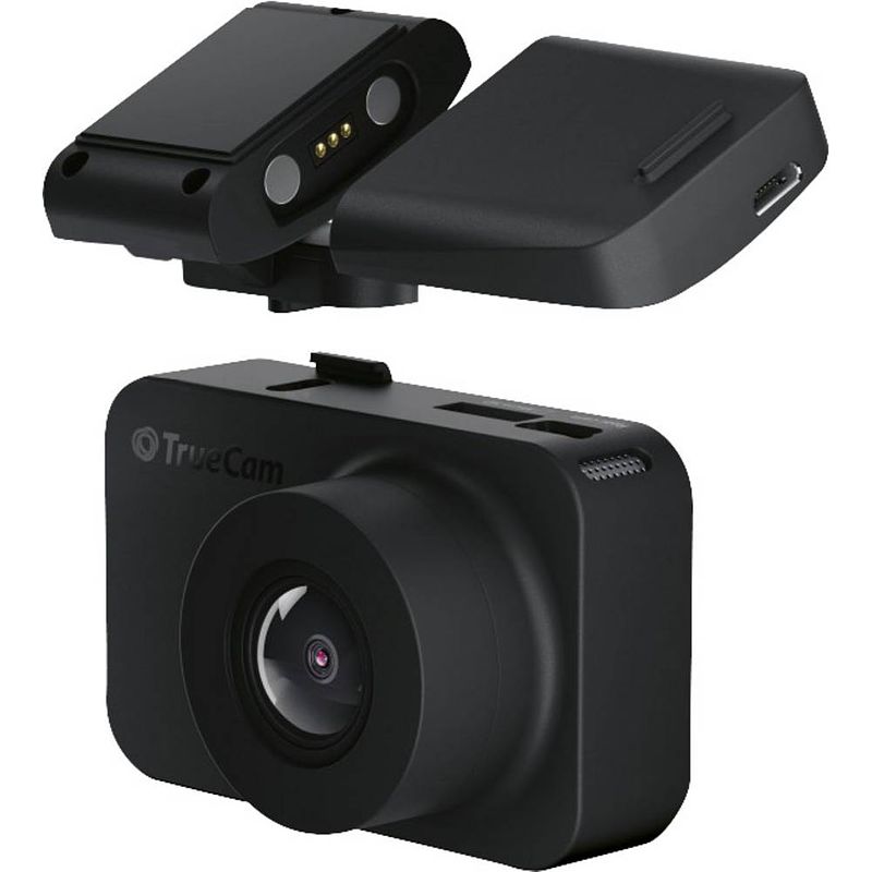 Foto van Truecam m11 dashcam met gps kijkhoek horizontaal (max.): 50 ° gegevensweergave in video, g-sensor, wdr, videoloop, automatische start, gps met radarherkenning,