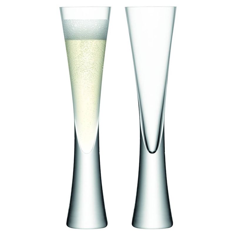 Foto van L.s.a. champagneglazen moya 170 ml 25 x 5,5 cm glas transparant