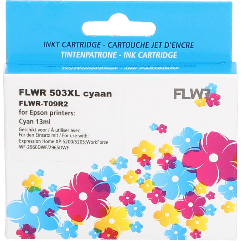 Foto van Flwr epson 503xl cyaan cartridge