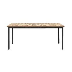 Foto van Le sud dining tuintafel pau - naturel - 75x183-253x95 cm - leen bakker