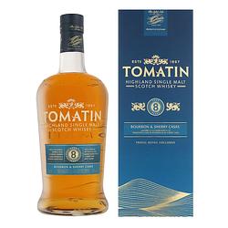 Foto van Tomatin 8 years 1ltr whisky + giftbox