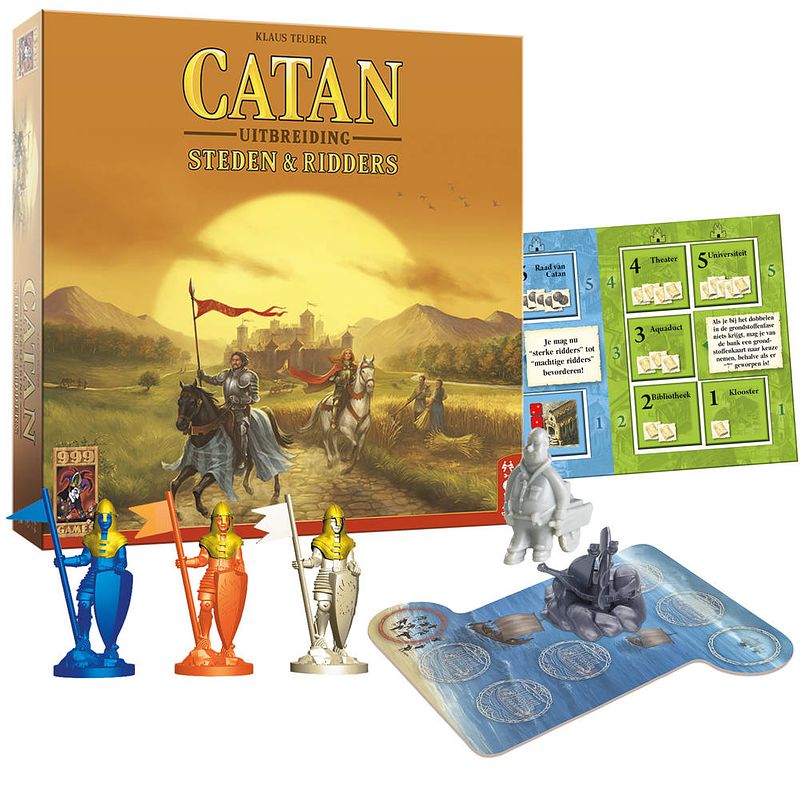 Foto van Catan: steden & ridders uitbreiding