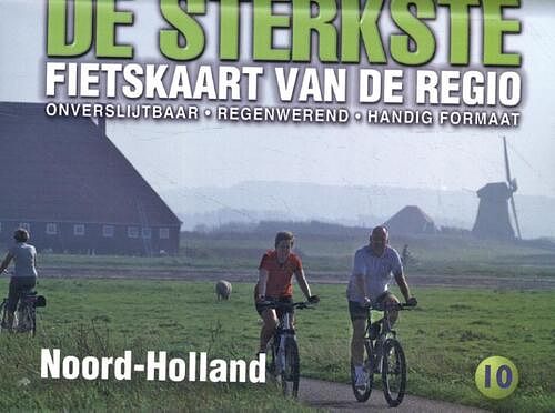 Foto van De sterkste fietskaart regio noord-holland - paperback (9789463690447)