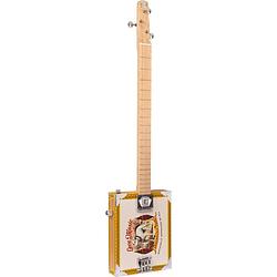 Foto van Lace cigar box guitar pero pup 3-string 3-snarige elektrische gitaar