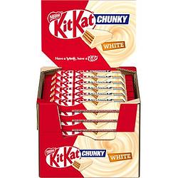 Foto van Kitkat chunky white 24 x 40g bij jumbo