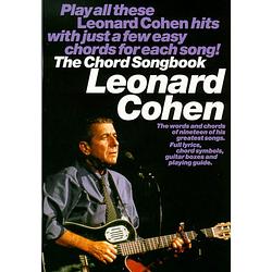 Foto van Wise publications leonard cohen: chord songbook