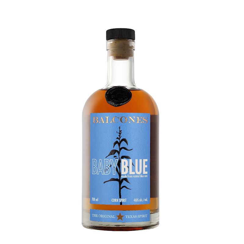 Foto van Balcones baby blue corn 70cl whisky