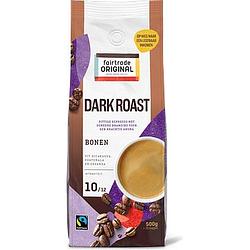 Foto van Fairtrade original dark roast bonen 500g bij jumbo