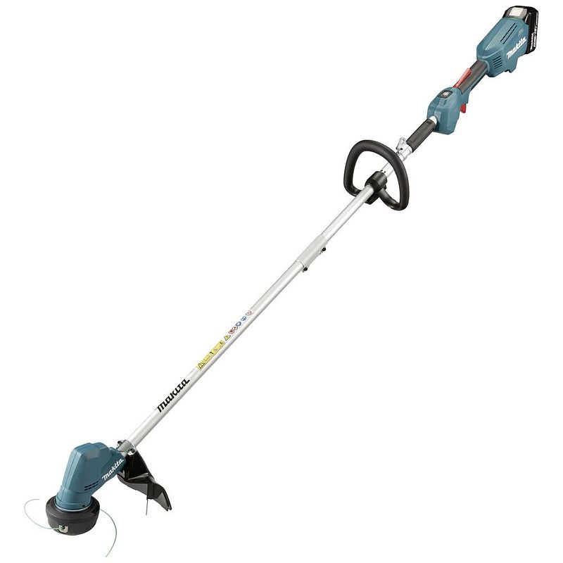 Foto van Makita dur192lrt1 akku-rasentrimmer grastrimmer accu incl. accu, incl. oplader 18 v 5.0 ah snijbreedte max.: 300 mm