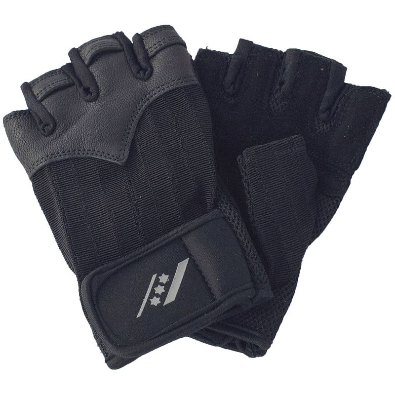 Foto van Rucanor fitness handschoenen unisex zwart maat 11/12