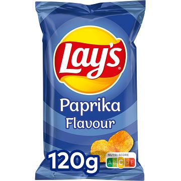 Foto van Lay's paprika chips 120gr bij jumbo