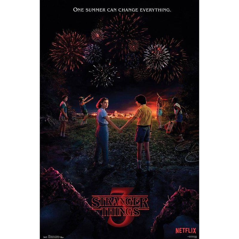 Foto van Gbeye stranger things 3 series 3 key art poster 61x91,5cm