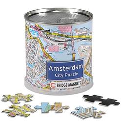 Foto van Amsterdam city puzzel magnetisch (100 stukjes) - puzzel;puzzel (4260153713622)