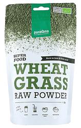 Foto van Purasana wheat grass raw powder