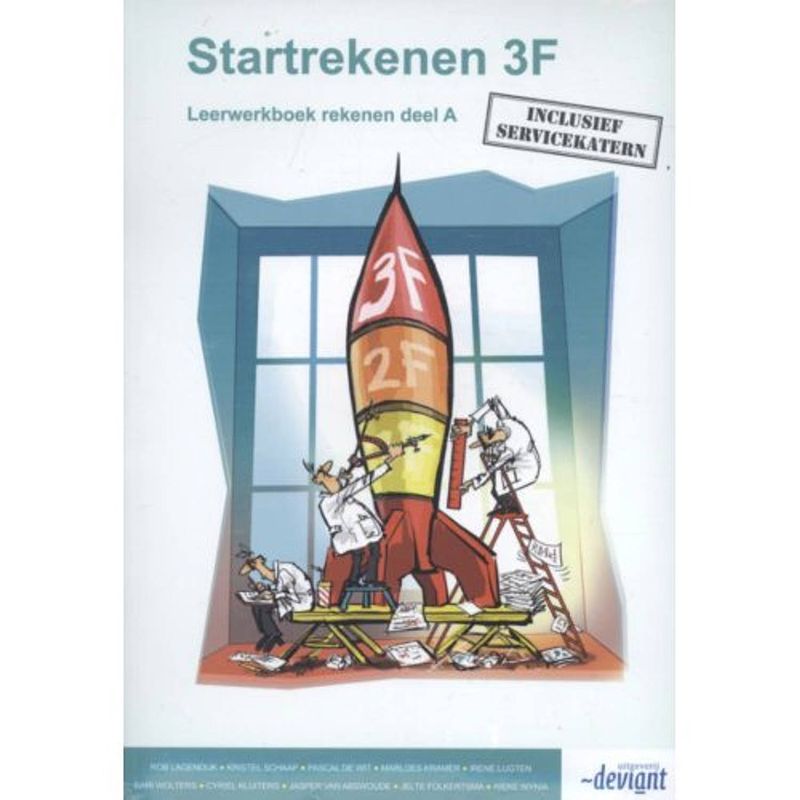 Foto van Startrekenen 3f / a + b / leerwerkboek