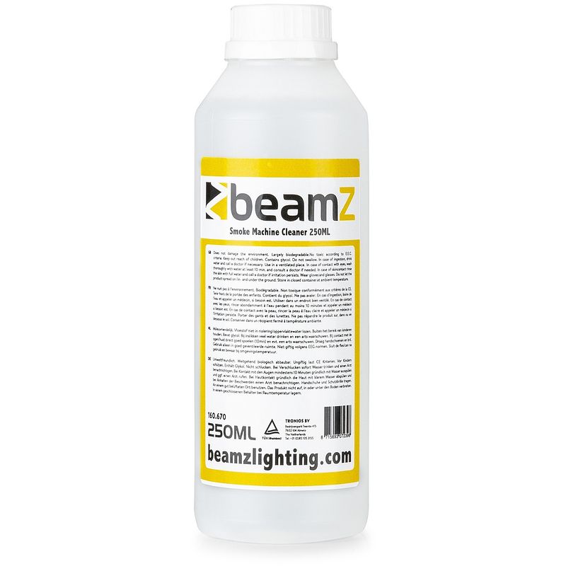 Foto van Beamz fsmc rookmachine reinigingsvloeistof 250 ml