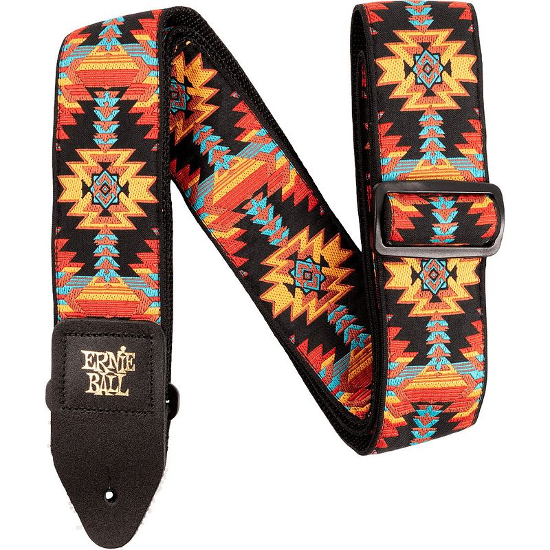 Foto van Ernie ball classic jacquard strap 5324 albuquerque sunset gitaarband