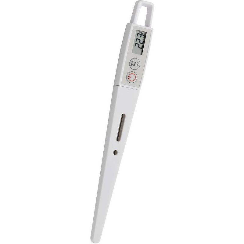 Foto van Tfa dostmann 30.1040.k keukenthermometer kalibratie (iso) automatische uitschakeling conform haccp en en 13485, automatische uitschakeling, bewaking van