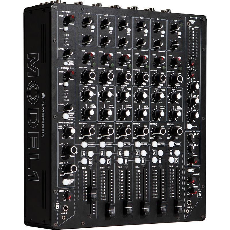 Foto van Playdifferently model 1 6-kanaals analoge dj-mixer