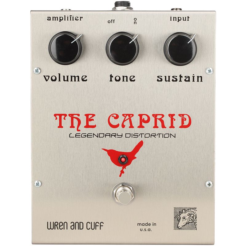 Foto van Wren and cuff caprid og fuzz effectpedaal