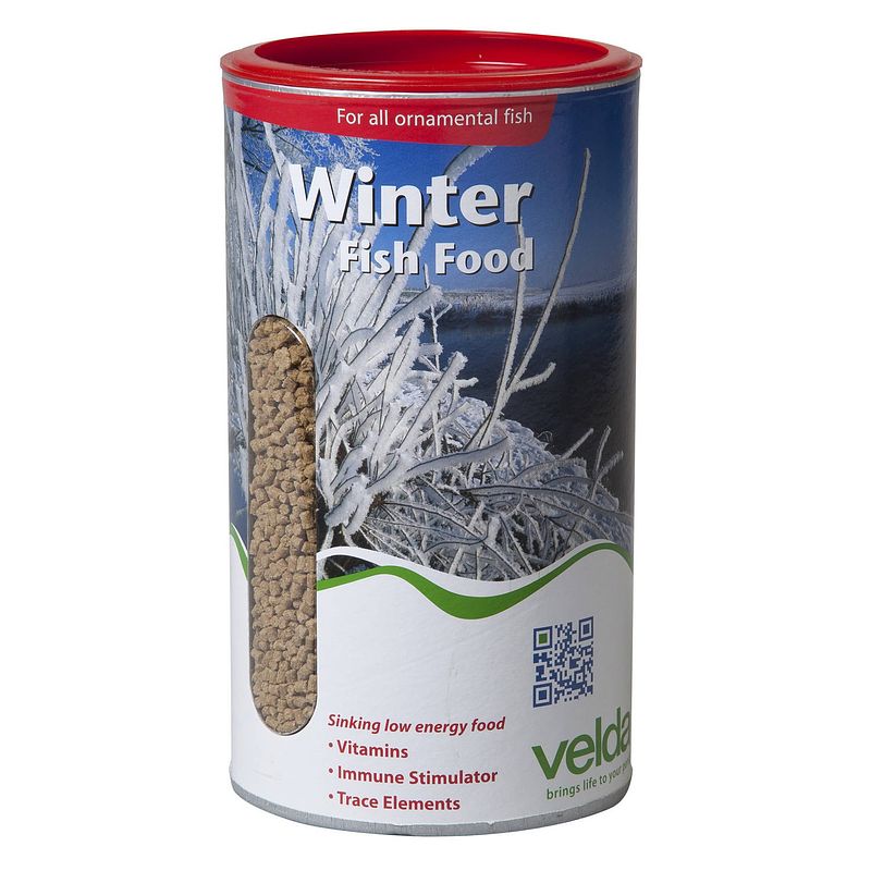 Foto van Velda - winter fish food 1350x500 ml