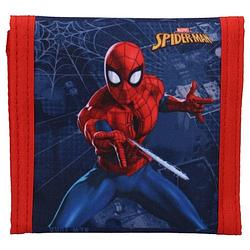 Foto van Marvel portemonnee spider-man bring it on 10 x 10 cm blauw/rood
