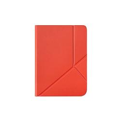 Foto van Kobo clara sleepcover case e-reader hoesje rood